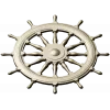 Ship's Wheel Helm - STL 3D Model for CNC Router