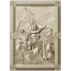 3D модель STL "Воины Севера" - рельефная панель для ЧПУ