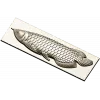 Рельеф арованы - STL 3D модель для ЧПУ