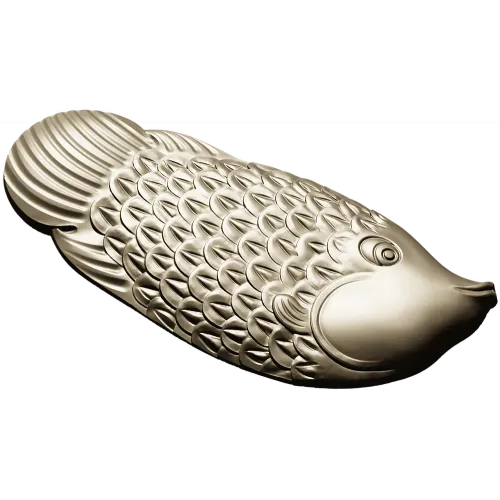 3D модель карпа в рельефе (STL) для ЧПУ