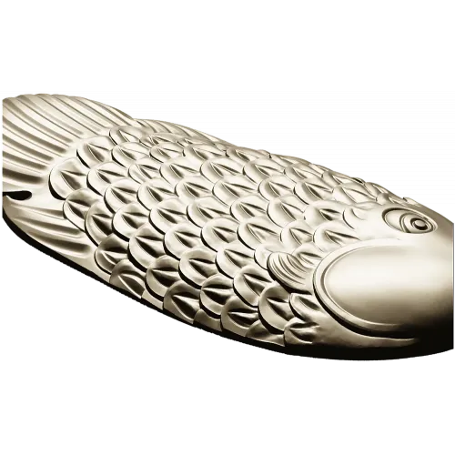 3D модель карпа в рельефе (STL) для ЧПУ