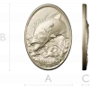 STL модель барельефа "Судак" для ЧПУ - 3D модель stl для фрезера