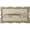 Baroque Sturgeon Relief - STL 3D model for CNC carving