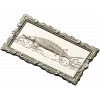 Baroque Sturgeon Relief - STL 3D model for CNC carving