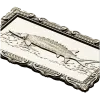 Baroque Sturgeon Relief - STL 3D model for CNC carving