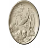 Oval Koi Pond Relief STL for CNC