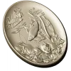 Oval Koi Pond Relief STL for CNC