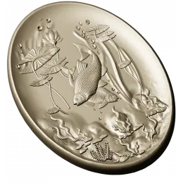 Лагуна с карпами