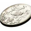 Oval Koi Pond Relief STL for CNC
