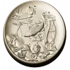 Oval Koi Pond Relief STL for CNC