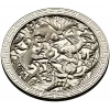 Koi & Lotus Round Relief - STL 3D Model for CNC