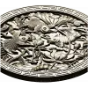 Koi & Lotus Round Relief - STL 3D Model for CNC