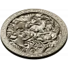 Koi & Lotus Round Relief - STL 3D Model for CNC