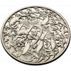 Koi Gate Medallion - detailed 3D STL for CNC milling