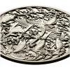 Koi Gate Medallion - detailed 3D STL for CNC milling