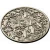 Koi Gate Medallion - detailed 3D STL for CNC milling