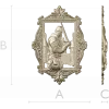 Рельеф "Рыцарь у ворот" - 3D модель STL для ЧПУ