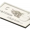 Sauna plaque 3D model STL - "Light steam" bas-relief for CNC