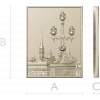 Saint Petersburg panorama relief STL for CNC milling