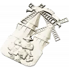 3D модель STL - Санчо у мельниц для ЧПУ