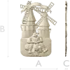 3D модель STL - Санчо у мельниц для ЧПУ