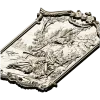 Rococo high-relief panel 3D model - Rendezvous in the Grove (STL for CNC)