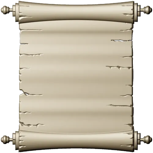Scroll Relief STL for CNC Router - Aged Parchment Panel