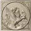 STL модель селезня в рамке - панель для ЧПУ