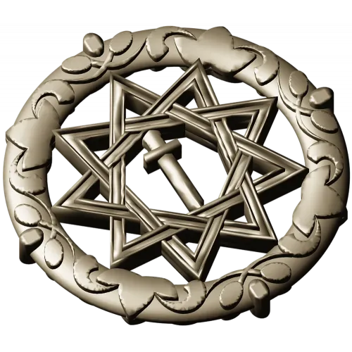 Знак Вечной Звезды - 3D модель STL для ЧПУ