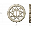 Знак Вечной Звезды - 3D модель STL для ЧПУ