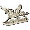 3D модель STL - Пегас на облаках для ЧПУ фрезера
