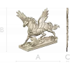 3D модель STL - Пегас на облаках для ЧПУ фрезера