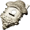 Mosscap Nest - detailed birdhouse 3D model (STL) for CNC milling