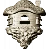Mosscap Nest - detailed birdhouse 3D model (STL) for CNC milling