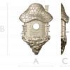 Mosscap Nest - detailed birdhouse 3D model (STL) for CNC milling