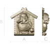 Viking in a Birdhouse - STL 3D Model for CNC