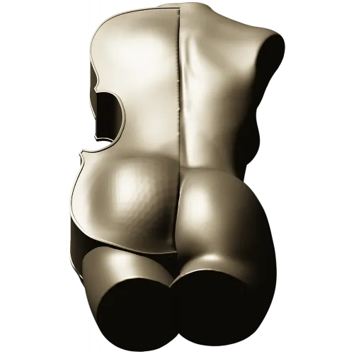 Скрипичный торс - 3D модель в формате STL для ЧПУ