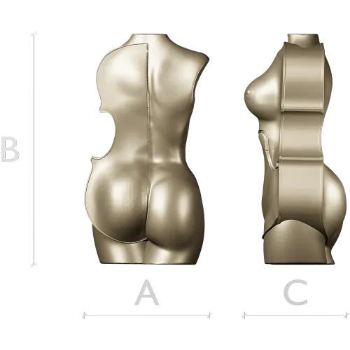 Скрипичный торс - 3D модель в формате STL для ЧПУ