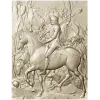 Рыцарь, Смерть и Дьявол - барельеф STL для ЧПУ