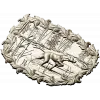 Панно "Собака у озера" - 3D STL модель для ЧПУ