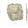 Лабрадор у озера - рельефная 3D модель STL для ЧПУ