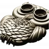 Mooncrest Owl - STL 3D model for CNC relief