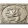 Falcon and Squirrel Relief Panel STL for CNC carving