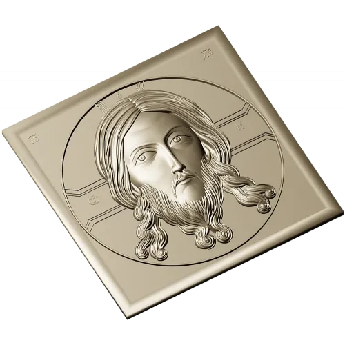Holy Mandylion - STL 3D model for CNC bas-relief