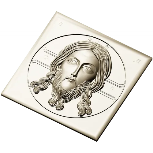 Holy Mandylion - STL 3D model for CNC bas-relief