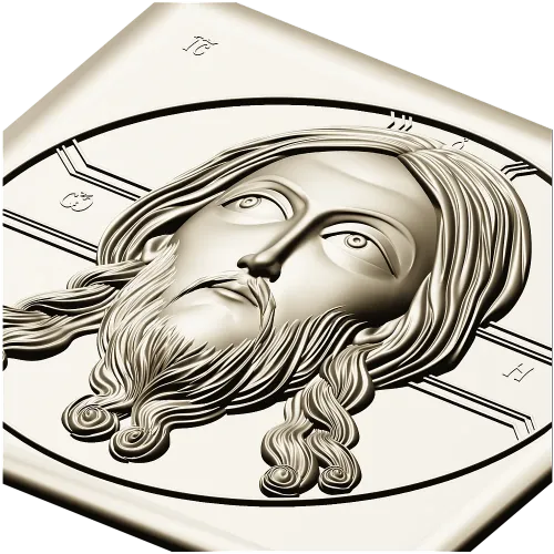 Holy Mandylion - STL 3D model for CNC bas-relief