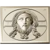 Holy Mandylion - STL 3D model for CNC bas-relief