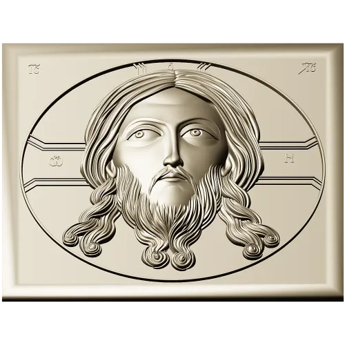 Holy Mandylion - STL 3D model for CNC bas-relief
