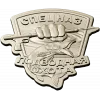Spetsnaz Underwater Hunting Badge STL for CNC carving