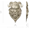 Рельеф "Старый Викинг" - 3D модель STL для ЧПУ